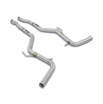 Centre pipe Right - Left for OEM catalytic Sistema "Cat.-back" 100% de acero inoxidable - Solo kit completo MERCEDES C216 CL 500