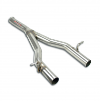 Tubo Central &quot;Y-Pipe&quot;inlet ø75mm - Mercedes W204 C 180 Cgi (156 Cv) &#039;09 -&gt;&#039;13 Supersprint
