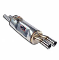 Rear exhaust OO54 Sistema "Cat.-back" 100% acero inoxidable - 2 x Ø50mm. Solo kit completo. BMW E24 M 635CSi Kat (S38 Engine - 2