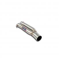 Tubo central "Y-Pipe" 100% acero inoxidable (también compatible con modelos con diferencial deportivo) - Silenciadores traseros