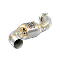Convertidor catalizador metalico delantero Sistema 100% de acero inoxidable, sobredimensionado Ø76 mm - Solo kit completo LOTUS