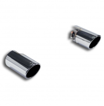 Colas de escape Derecha-Izquierda O100  Escape trasero derecho - izquierdo con válvula eléctrica - Solo kit completo 595 ABARTH
