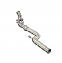 Downpipe derecho con catalizador metalico Sistema 100% de acero inoxidable 2 x Ø 70 mm MERCEDES-Maybach X222 S 500 / S 550 4-Mat