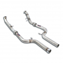 Kit de tubo de bajada derecho - izquierdo (elimina el catalizador) Sistema 100% de acero inoxidable 2 x Ø 70 mm MERCEDES-Maybach