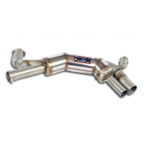 Silencioso trasero derecho con valvula Sistema 100% de acero inoxidable 2 x Ø 70 mm MERCEDES A217 S 500 / S 550 4-Matic 4.7i V8