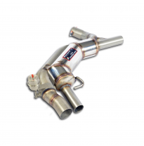 Silencioso Trasero izquierdo con valvula Sistema 100% de acero inoxidable 2 x Ø 70 mm MERCEDES A217 S 500 / S 550 4-Matic 4.7i V
