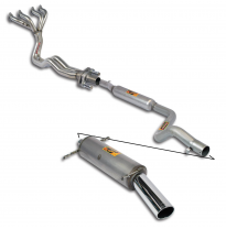 Paquete de rendimiento deportivo - Un "4-2-1" Oversize Ø50mmCon homologación CEE SISTEMA DE RENDIMIENTO Ø50 mm VW GOLF I GTi 1.6