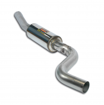 Silencioso central Sistema de escape "Cat-back" 100% de acero inoxidable - Kit completo solamente BMW F20 / F21 LCI 120i 2.0T (B