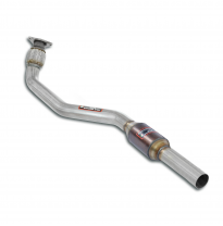 Tubo delantero + catalizador metalico Sistema 100% de acero inoxidable, sobredimensionado Ø80mm -> Ø65mm (solo para vehículos co