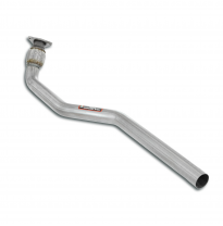 Tubo delantero (sustituye al silenciador delantero original) Sistema 100% de acero inoxidable, sobredimensionado Ø80mm -> Ø65mm