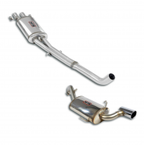 Sport pack - right-side exit Paquetes de rendimiento ALFA ROMEO 75 2.5 V6 Quadrifoglio Oro/Milano (156 CV) Kat. '85 -> '87   Spo