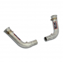 Front pipes kit right - left kit(Replaces catalytic) Sistema 100% de acero inoxidable "Colectores de tubo largo" con salida cent
