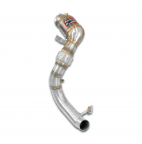 Turbo downpipe kit +  Catalizador metalico izquierdo 100CPSIAccepts the stock "Cat.-Back" system Kit de tubo de bajada 100% acer