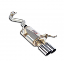 Escape trasero izquierdo "Sport" OO80 ALTERNATIVA:Sistema 100% Acero Inox para catalizador y silencioso central OEM BMW E92 Coup