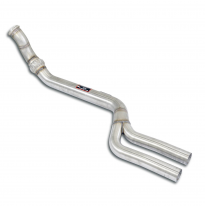 Tubo en Y delantero (elimina el filtro de partículas de gasolina) Sistema "Twin Pipe" 100% de acero inoxidable - Solo kit comple