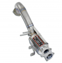Front Metallic catalytic Right(Deletes GPF) Sistema "Performance" 100% de acero inoxidable, tamaño extragrande 2 x Ø65 mm PORSCH