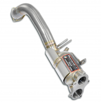 Front Metallic catalytic Left(Deletes GPF) Sistema "Performance" 100% de acero inoxidable, tamaño extragrande 2 x Ø65 mm PORSCHE