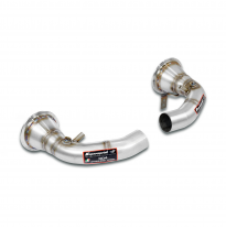 Kit de tubo de escape descendente derecho + izquierdo (elimina los catalizadores) Sistema 100% de acero inoxidable PORSCHE 992 C