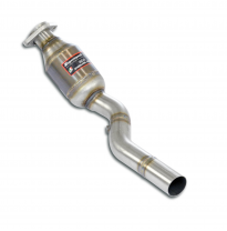 Downpipe derecho + catalizador metalico Sistema 100% de acero inoxidable, tamaño extragrande 2 x Ø60 mm JAGUAR XKR-S Coupè / Cab