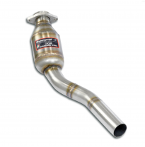 Downpipe izquierdo + Catalizador metalico Sistema 100% de acero inoxidable, tamaño extragrande 2 x Ø60 mm JAGUAR XKR-S Coupè / C