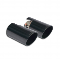 Cola de escape  OO100 "Gun Metal Grey" Sistema de escape "Cat.-back" 100% de acero inoxidable - También para modelos con GPF - K