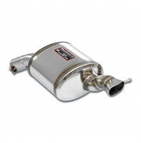 Silencioso trasero derecho Kit de silenciador trasero 100% acero inoxidable para las puntas/difusor originales. RANGE ROVER SPOR