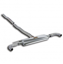 Silencioso trasero Derecho-Izquierdo Sistema derecha-izquierda 100% acero inoxidable. Tamaño extragrande Ø60 mm - Para difusor e