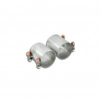 Kit conexión tubos adaptadores Sistema 100% de acero inoxidable BMW E34 520i 24v Sedan/Touring (M50 - 6 cyl.) '89 -> '95 Kit tub
