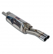 Rear exhaust OO60(right side exit) Sistema 100% de acero inoxidable - Solo kit completo BMW E12 - All models (M88 / S38 engine c