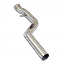 Tubo delantero Sistema 100% de acero inoxidable - Bajante con conexión mediante abrazadera en V. TOYOTA GR SUPRA "Fuji Speedway"