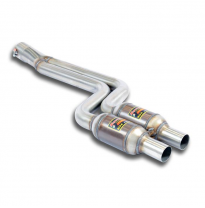 Front Metallic catalytic right - left Sistema de escape trasero "Cat.-back" 100% acero inoxidable, derecho-izquierdo, para el di