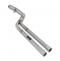 Tubos delanteros derecho - izquierdo Sistema de escape trasero "Cat.-back" 100% acero inoxidable, derecho-izquierdo, para el dif