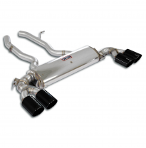 Rear exhaust "Gun Metal Grey" Right OO100 - Left OO100 con válvula Sistema 100% de acero inoxidable - (Elimina el filtro de part