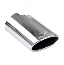 Endpipe kit 120x80Rear bumper must be trimmed to fit or " RS Line" rear bumper Kit de silenciador trasero para la sección centra