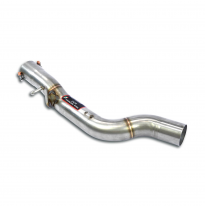 Tubo central (reemplaza silencioso central OEM) Sistema "Cat.-back" 100% de acero inoxidable. Solo kit completo. VW TIGUAN R 2.0