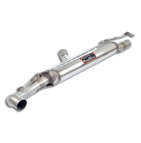 Rear exhaust Right - Left(For OEM valve) Sistema 100% de acero inoxidable, tamaño extragrande Ø65 mm JAGUAR E-Pace 2.0L 4WD (250