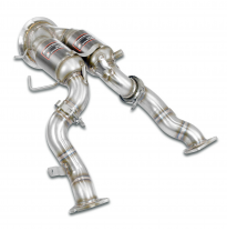 Downpipe + metallic catalytic right - left(Left / Right Hand Drive) Kit de tubo de bajada 100% acero inoxidable PORSCHE MACAN S