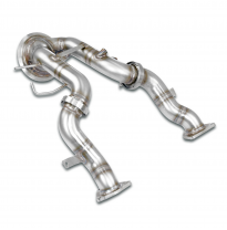 Downpipe right - left (Replaces catalytic)(Left / Right Hand Drive) Kit de tubo de bajada 100% acero inoxidable PORSCHE MACAN S