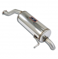 Rear exhaust "Stealth" Kit de silenciador trasero 100% de acero inoxidable, para el parachoques trasero de serie - Solo kit comp
