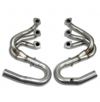 Colectores 100% Acero Inox Sistema "Racing" 100% acero inoxidable 2 x Ø63,5 mm - Solo kit completo PORSCHE 993 Carrera RS Clubsp