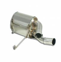 Silencioso trasero derecho O70 Sistema "Racing" 100% acero inoxidable 2 x Ø63,5 mm - Solo kit completo PORSCHE 993 Carrera RS Cl