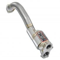 Catalizador metálico delantero izquierdo (elimina el filtro de partículas de gasolina) Sistema "Performance" 100% de acero inoxi
