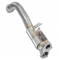Catalizador metálico delantero izquierdo (elimina el filtro de partículas de gasolina) Sistema "Performance" 100% de acero inoxi