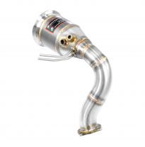 Downpipe derecho con catalizador metalico Kit de tubo de bajada 100% acero inoxidable PORSCHE 536 CAYENNE S Coupè 2.9L V6 (440 C