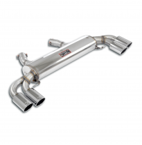 Escape trasero derecho OO80 - izquierdo OO80 "Racing" Sistema de escape trasero "Cat.-back" 100% acero inoxidable, derecho-izqui