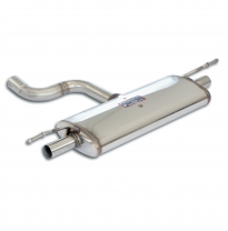 Rear exhaust    Sistema de escape "Cat.-back" 100% de acero inoxidable (para difusor original) - El parachoques trasero debe rec