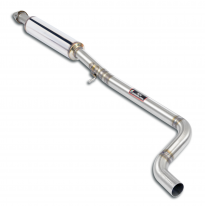 Centre exhaust   Sistema de escape "Cat.-back" 100% de acero inoxidable, salida "Stealth" derecha e izquierda (sistema para el p