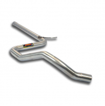 Tubo central Sistema de escape completo "Cat.-back" 100% de acero inoxidable - Para modelos con suspensión trasera con barra de