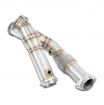 Kit de tubo de escape para turbo (sustituye al precatalizador) Acero inoxidable 100% - Elimina el catalizador primario BMW G80 M