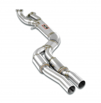 J-Pipe - resonante Sistema "J-Pipe" - (Sección transversal de 100 mm - Curvado con mandril) - Elimina el catalizador secundario